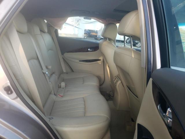 JNKAJ09F68M355900 - 2008 INFINITI EX35 BASE Մոխրագույն լուսանկար 10