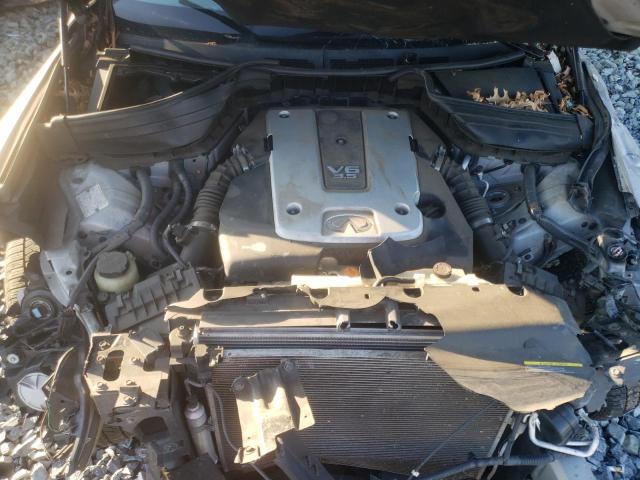 JNKAJ09F68M355900 - 2008 INFINITI EX35 BASE Մոխրագույն լուսանկար 11