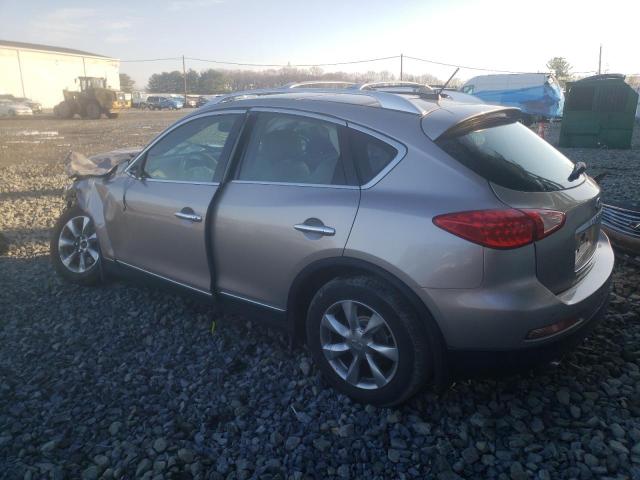 JNKAJ09F68M355900 - 2008 INFINITI EX35 BASE Մոխրագույն լուսանկար 2