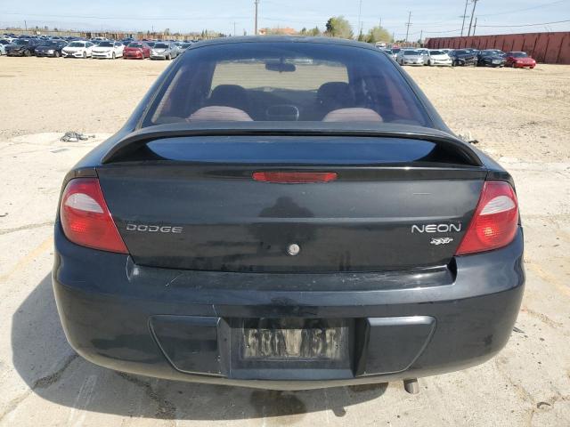 1B3ES56C55D194458 - 2005 DODGE NEON SXT BLACK photo 6