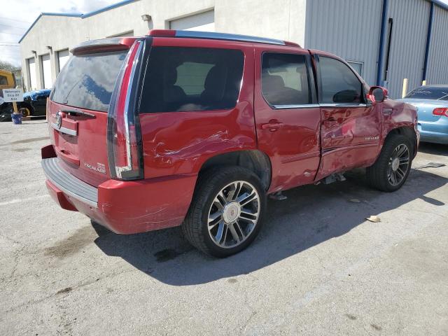 1GYS4CEF4DR105485 - 2013 CADILLAC ESCALADE PREMIUM RED photo 3