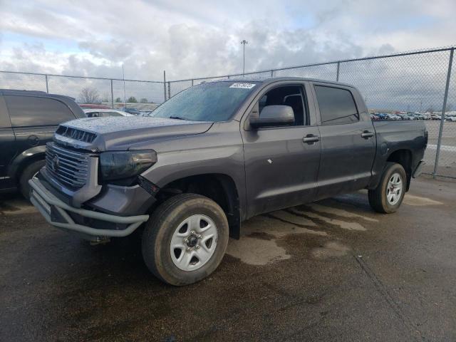 5TFAW5F11EX345536 - 2014 TOYOTA TUNDRA CREWMAX PLATINUM GRAY photo 1