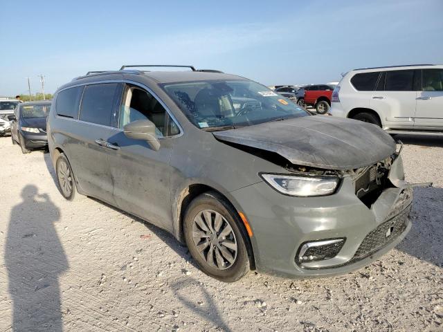 2C4RC1BG0MR531595 - 2021 CHRYSLER PACIFICA TOURING L GRAY photo 4