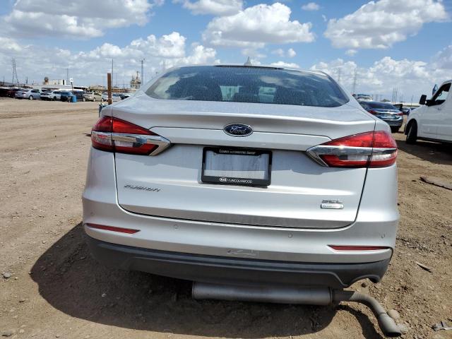 3FA6P0CD8KR117905 - 2019 FORD FUSION SEL SILVER photo 6