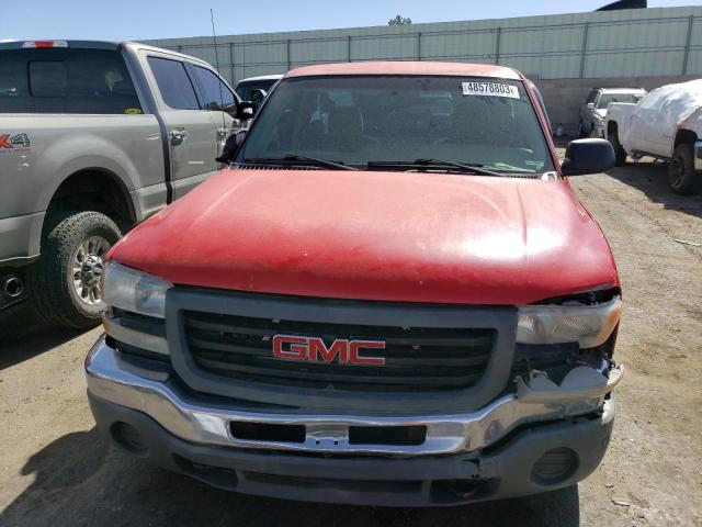 1GTEC14XX7Z179213 - 2007 GMC NEW SIERRA C1500 CLASSIC RED photo 5