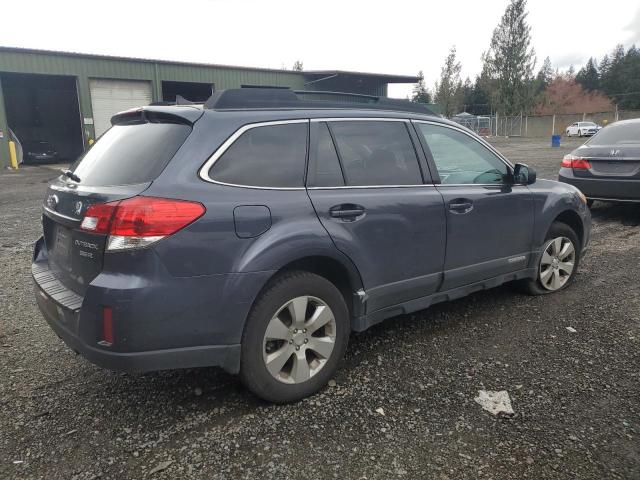 4S4BRDLC2B2377475 - 2011 SUBARU OUTBACK 3.6R LIMITED GRAY photo 3