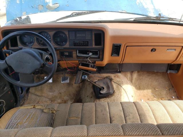 1B7GE16Y2NS544000 - 1992 DODGE D-SERIES D150 BLUE photo 8