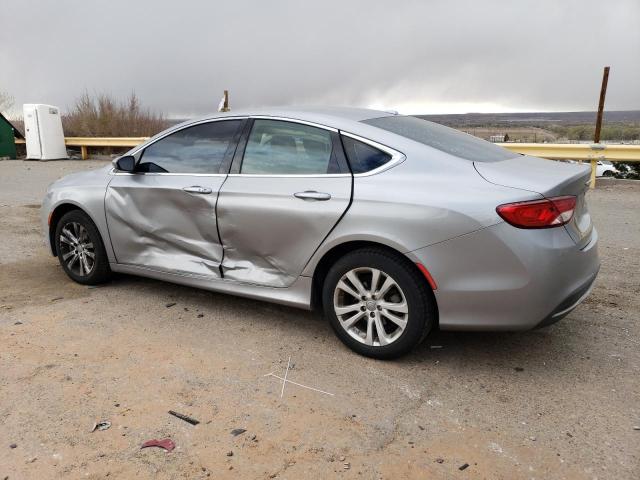 1C3CCCAB4FN535287 - 2015 CHRYSLER 200 LIMITED SILVER photo 2