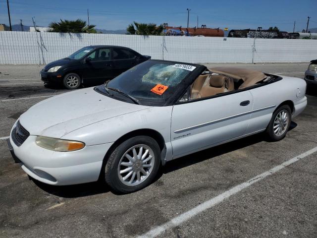 3C3EL45HXXT611318 - 1999 CHRYSLER SEBRING JX WHITE photo 1