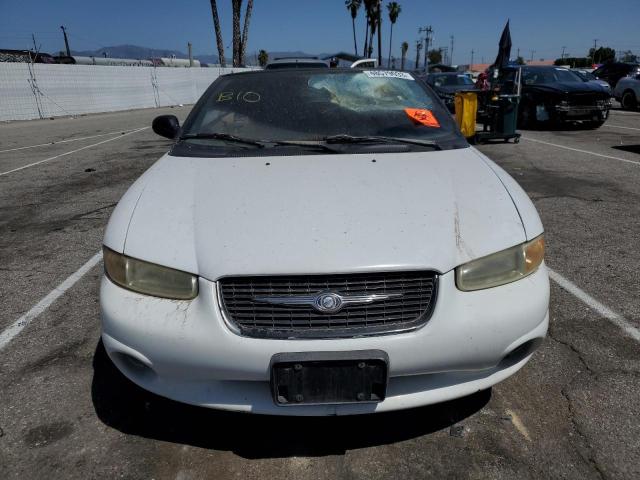 3C3EL45HXXT611318 - 1999 CHRYSLER SEBRING JX WHITE photo 5