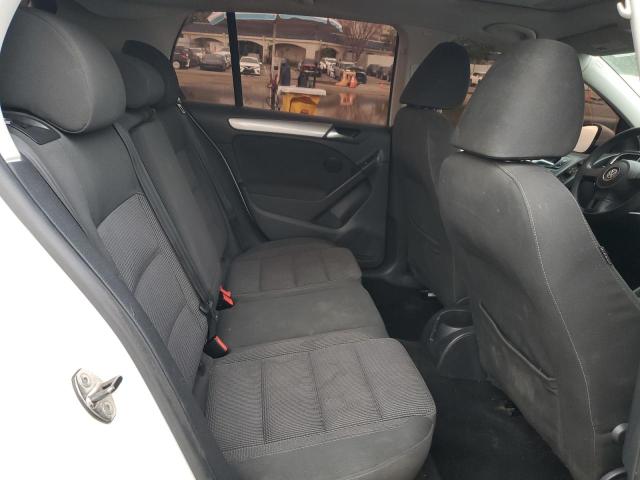 WVWDB7AJ4BW203730 - 2011 VOLKSWAGEN GOLF WHITE photo 10
