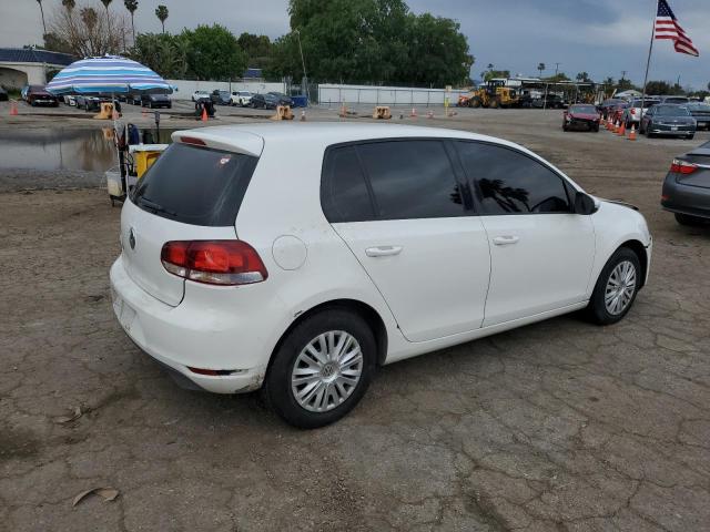 WVWDB7AJ4BW203730 - 2011 VOLKSWAGEN GOLF WHITE photo 3