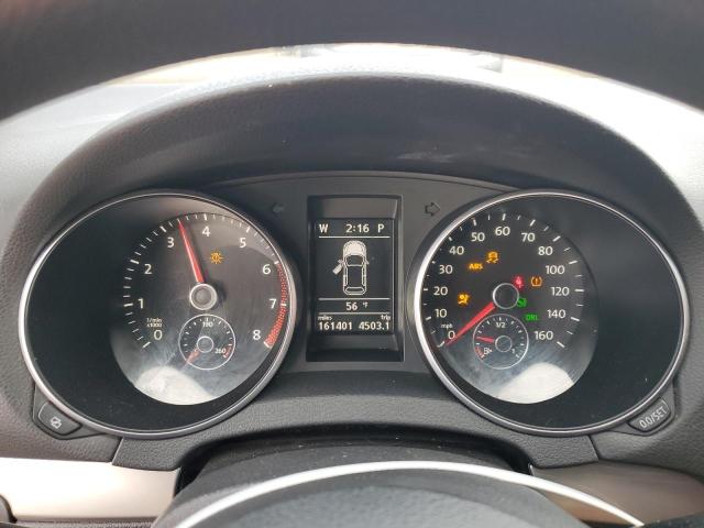 WVWDB7AJ4BW203730 - 2011 VOLKSWAGEN GOLF WHITE photo 9