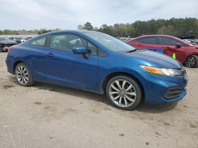 2HGFG3B51EH523922 - 2014 HONDA CIVIC LX BLUE photo 4