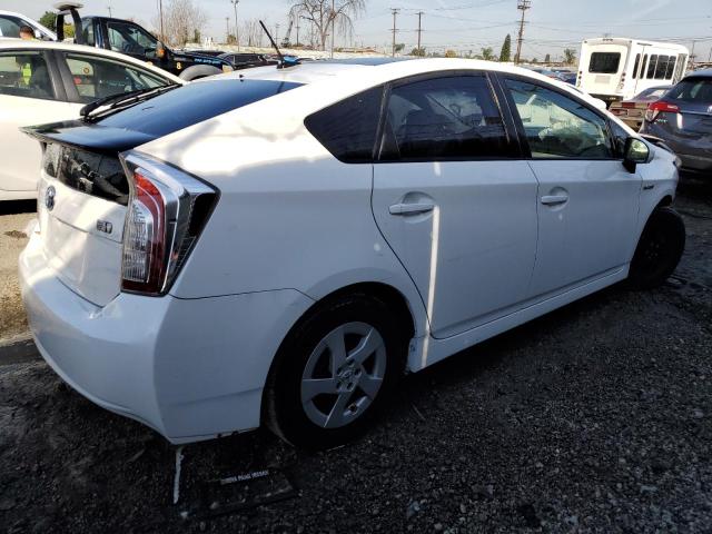 JTDKN3DU1D5605503 - 2013 TOYOTA PRIUS WHITE photo 3