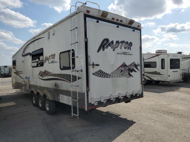 4YDT301337R802302 - 2007 KEYSTONE RAPTOR WHITE photo 3