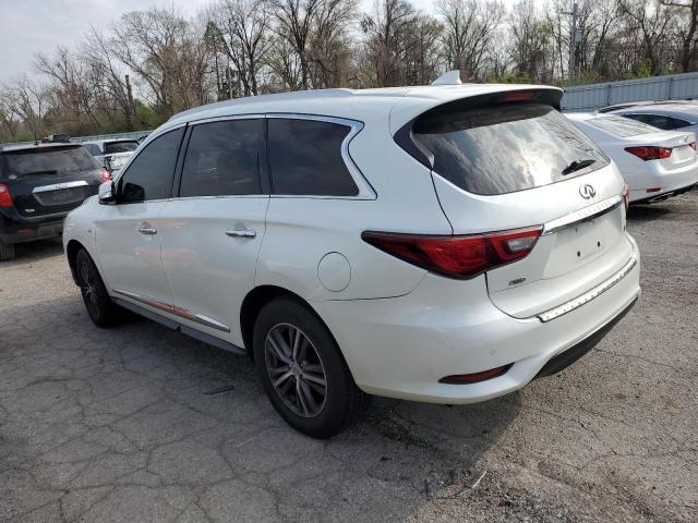 5N1DL0MM1KC527256 - 2019 INFINITI QX60 LUXE WHITE photo 2