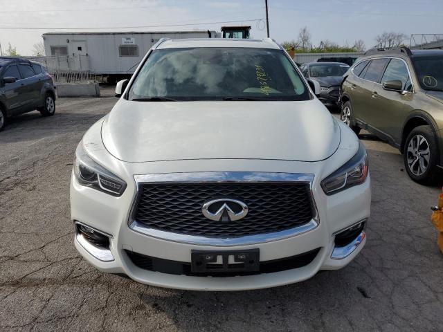 5N1DL0MM1KC527256 - 2019 INFINITI QX60 LUXE WHITE photo 5