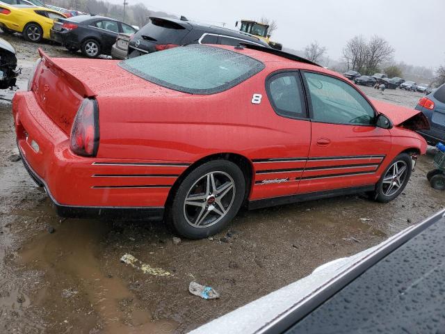 2G1WZ121749361130 - 2004 CHEVROLET MONTE CARL SS SUPERCHARGED RED photo 3