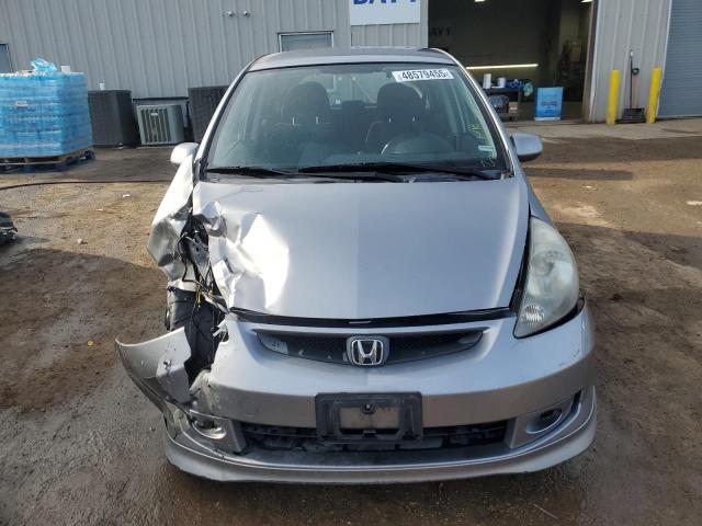 JHMGD38637S012380 - 2007 HONDA FIT S ვერცხლისფერი ფოტო 5