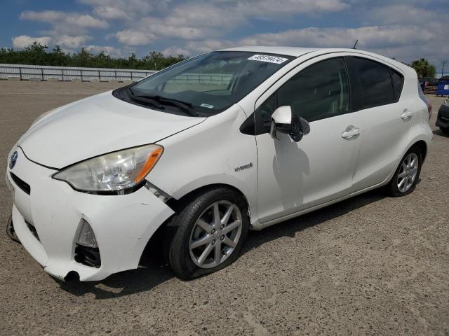 JTDKDTB39C1012510 - 2012 TOYOTA PRIUS C WHITE photo 1