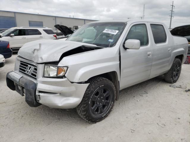 2HJYK16576H540158 - 2006 HONDA RIDGELINE RTL SILVER photo 1