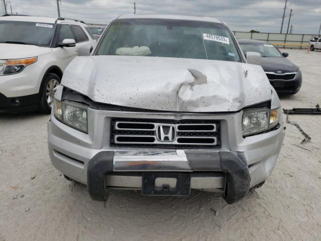 2HJYK16576H540158 - 2006 HONDA RIDGELINE RTL SILVER photo 5