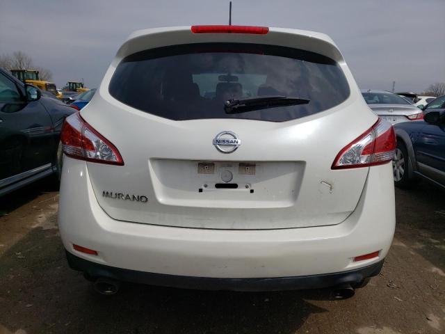 JN8AZ1MU7EW410364 - 2014 NISSAN MURANO S WHITE photo 6