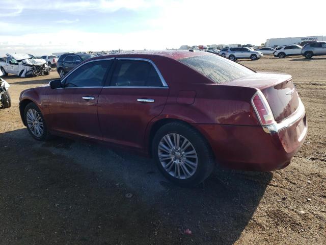 2C3CCAKG2EH194414 - 2014 CHRYSLER 300C RED photo 2