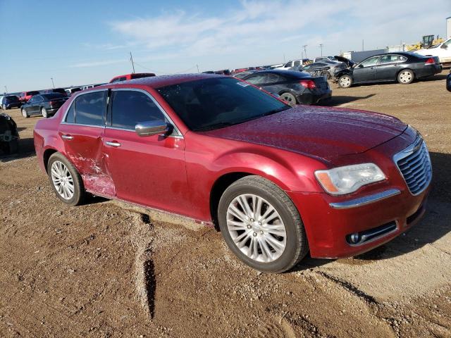 2C3CCAKG2EH194414 - 2014 CHRYSLER 300C RED photo 4