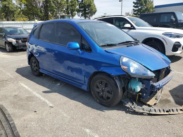 JHMGD38647S019497 - 2007 HONDA FIT S ლურჯი ფოტო 4