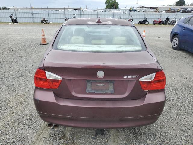 WBAVB13526PT00200 - 2006 BMW 325I I PURPLE photo 6