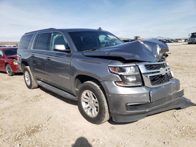 1GNSKHKCXLR284964 - 2020 CHEVROLET SUBURBAN K1500 LT GRAY photo 4