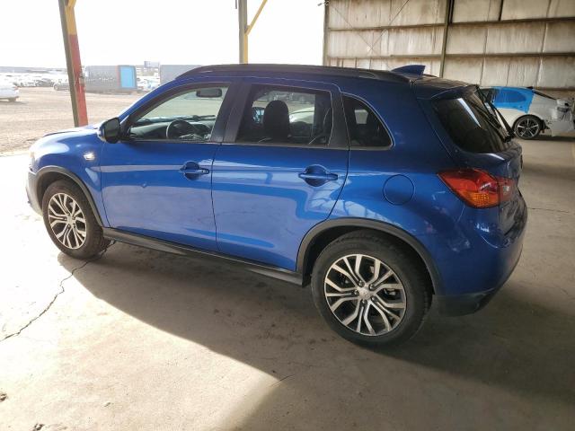 JA4AP4AW0HZ063708 - 2017 MITSUBISHI OUTLANDER SEL BLUE photo 2