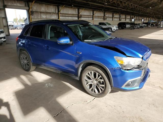 JA4AP4AW0HZ063708 - 2017 MITSUBISHI OUTLANDER SEL BLUE photo 4