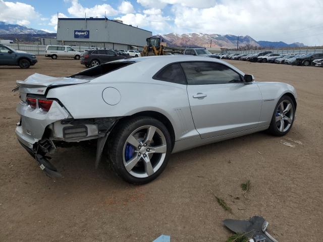 2G1FT1EW5A9200523 - 2010 CHEVROLET CAMARO SS SILVER photo 3