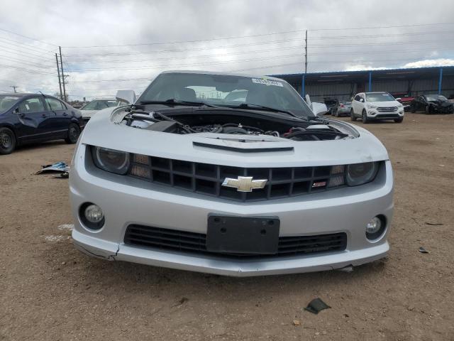 2G1FT1EW5A9200523 - 2010 CHEVROLET CAMARO SS SILVER photo 5