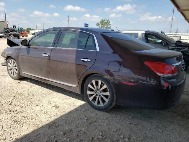 4T1BK3DB5BU394568 - 2011 TOYOTA AVALON BASE BURGUNDY photo 2