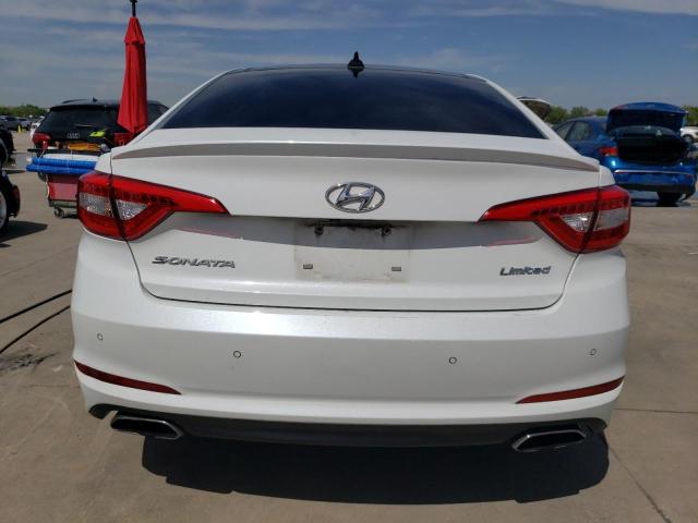 5NPE34AF3GH306100 - 2016 HYUNDAI SONATA SPORT WHITE photo 6