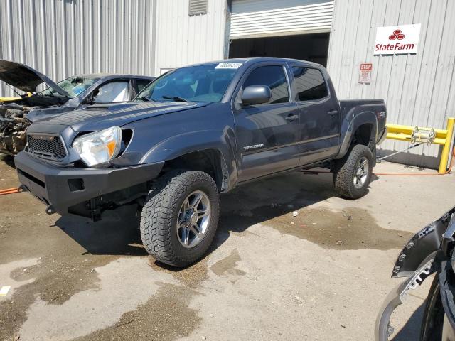 3TMJU4GN5EM158226 - 2014 TOYOTA TACOMA DOUBLE CAB PRERUNNER GRAY photo 1