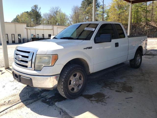 1FTFX1EV1AKB70227 - 2010 FORD F150 SUPER CAB WHITE photo 1