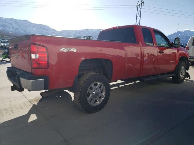 1GC5K0CG4BZ453206 - 2011 CHEVROLET SILVERADO K3500 LT RED photo 3