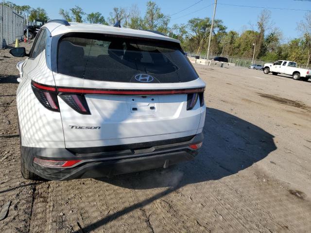 5NMJB3AEXNH134094 - 2022 HYUNDAI TUCSON SEL WHITE photo 6