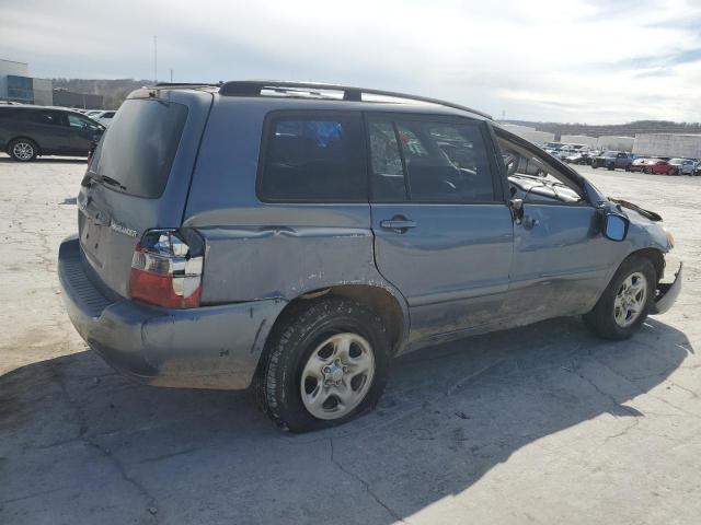 JTEDD21A440075889 - 2004 TOYOTA HIGHLANDER BLUE photo 3