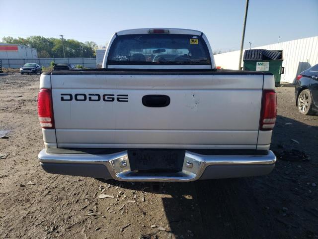 1B7HL2AX11S320158 - 2001 DODGE DAKOTA QUAD SILVER photo 6