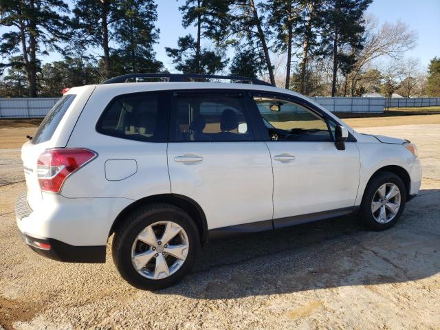 JF2SJADCXFH557865 - 2015 SUBARU FORESTER 2.5I PREMIUM WHITE photo 3