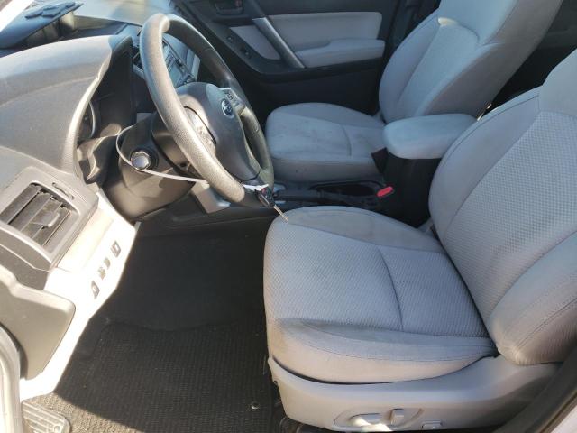 JF2SJADCXFH557865 - 2015 SUBARU FORESTER 2.5I PREMIUM WHITE photo 7