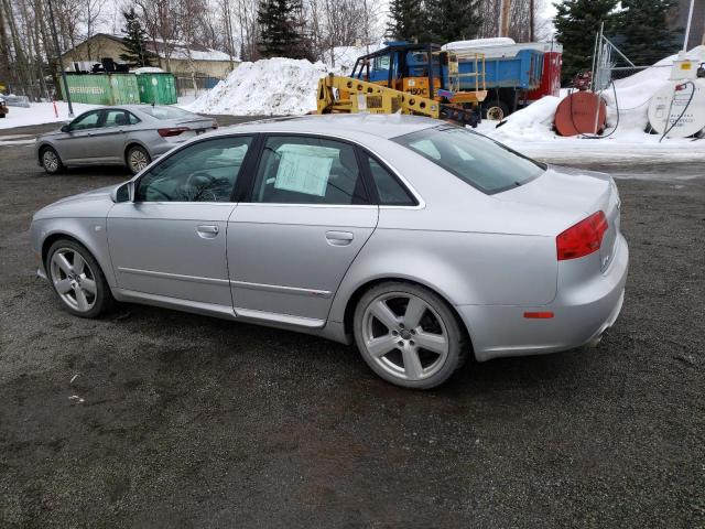 WAUEH78E17A124903 - 2007 AUDI A4 S-LINE 3.2 QUATTRO SILVER photo 2