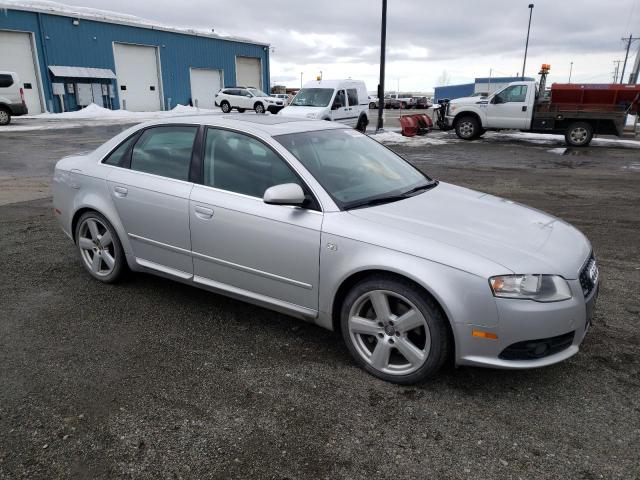 WAUEH78E17A124903 - 2007 AUDI A4 S-LINE 3.2 QUATTRO SILVER photo 4