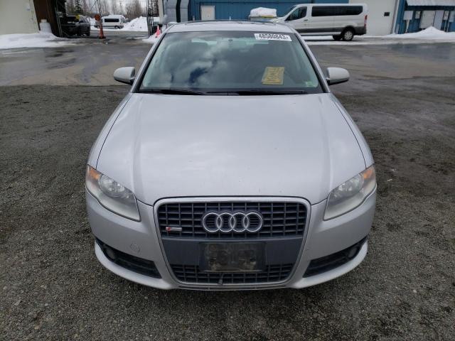 WAUEH78E17A124903 - 2007 AUDI A4 S-LINE 3.2 QUATTRO SILVER photo 5